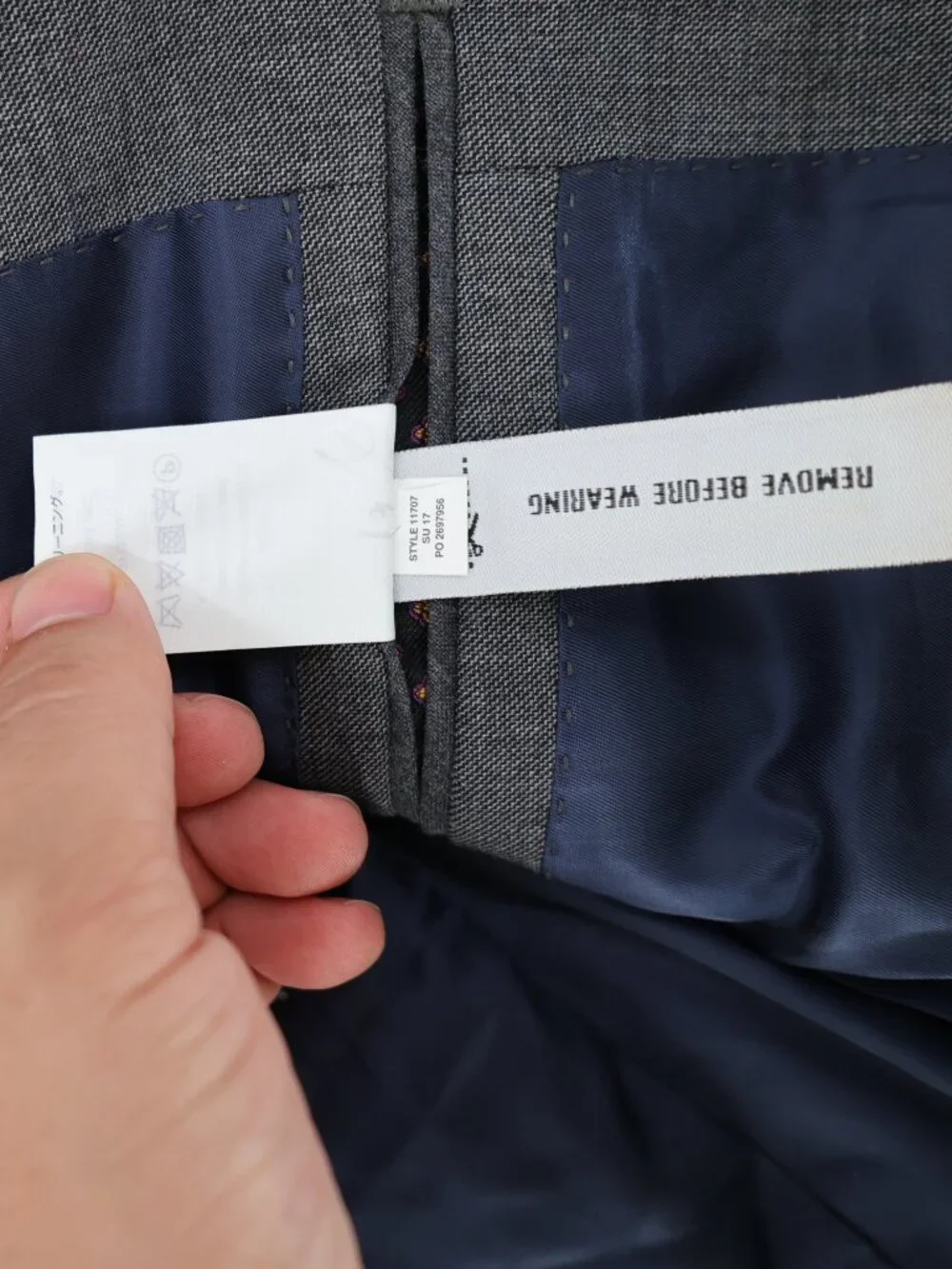J Crew Sport Coat Mens 34S Ludlow Tollegno 1900 Wool Single Breasted Two Button